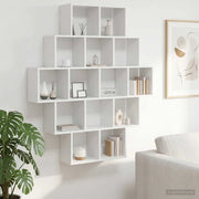 Scaffale da parete Bianco 120 x 20 x 136 cm 8012156