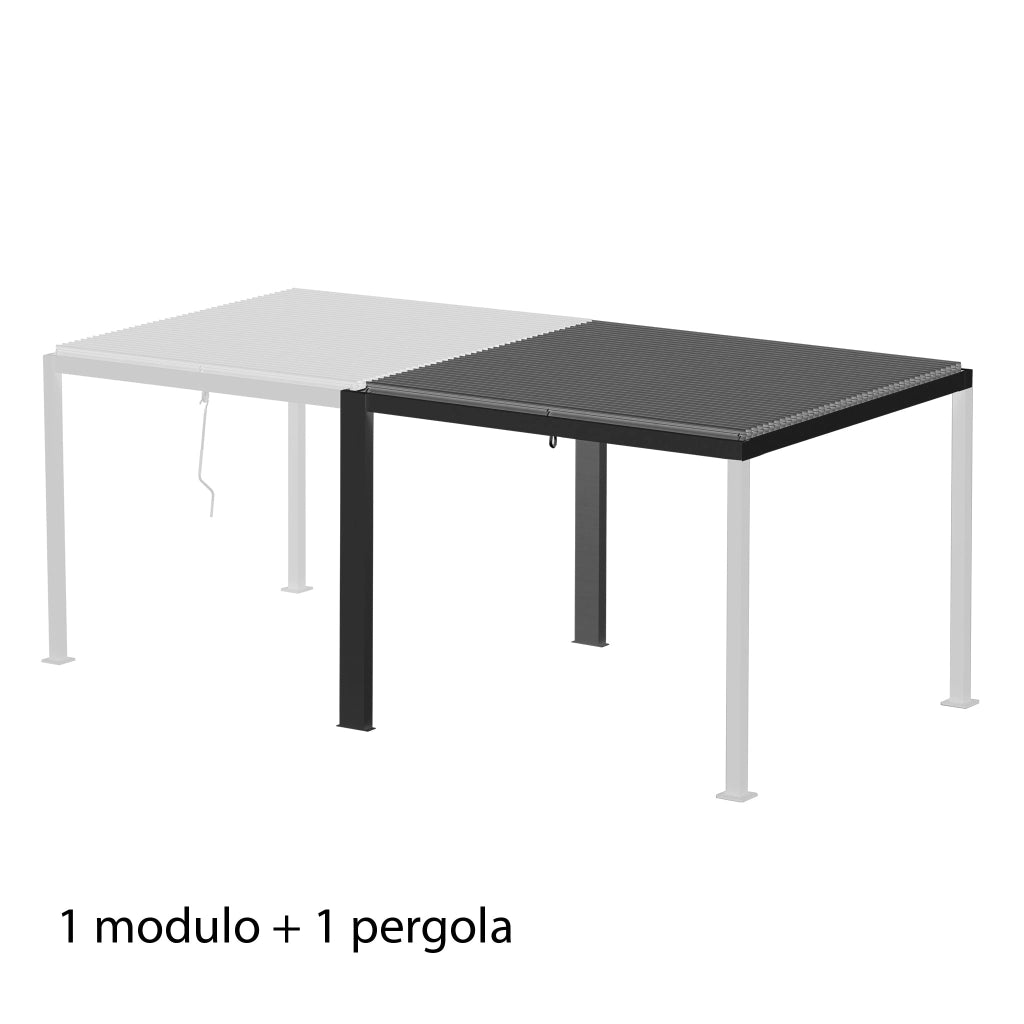 Modulo 3x3 m per Pergola Bioclimatica - ISABELLA