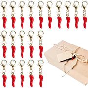20 Peper Hangers Rode in Acciaio con Piastra di Carabina