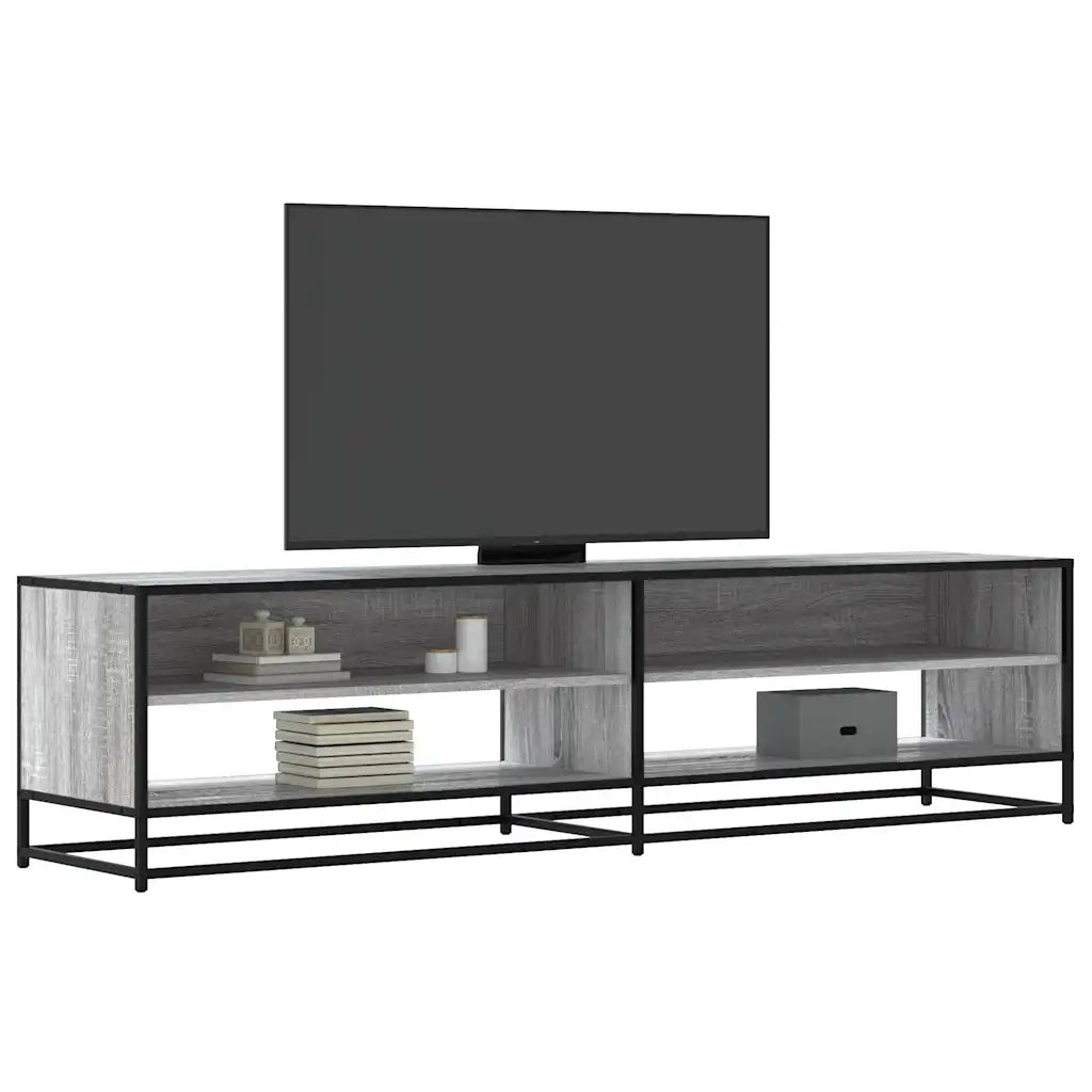 Mobile TV | Armadietto TV | Mobile Porta TV Grigio Sonoma 180,5x40x46 cm in Truciolato