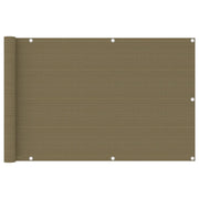 Paravento da Balcone Grigio Talpa 90x500 cm in HDPE cod mxl 11748