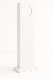 Lampione LED da Giardino 12W IP65 – Nero, Bianco o Grigio con Luce Calda, Naturale o Fredda Colore della luce: Luce fredda, Color: Bianco