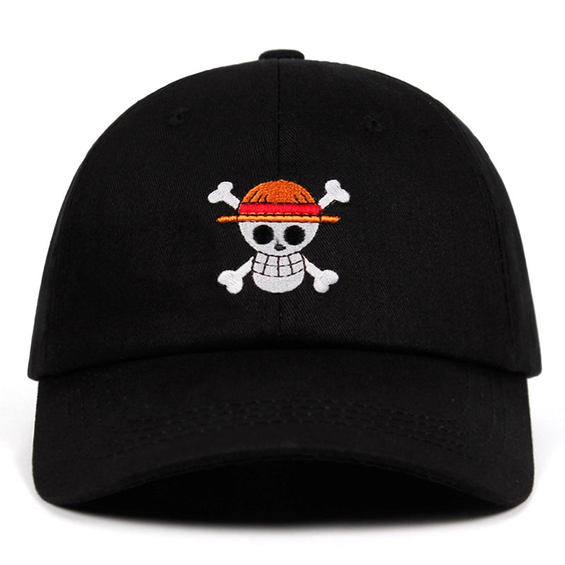 Cappellino da baseball One Piece con teschio