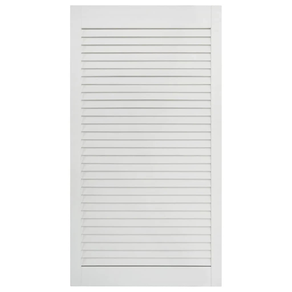 Porta a persiana 99,3 x 39,4 cm in legno massello di pino bianco 02_0003887