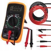 Set di Misurazione: Multimetro Digitale XL830L + Cavi con Coccodrilli 100cm | 1000V 15A
