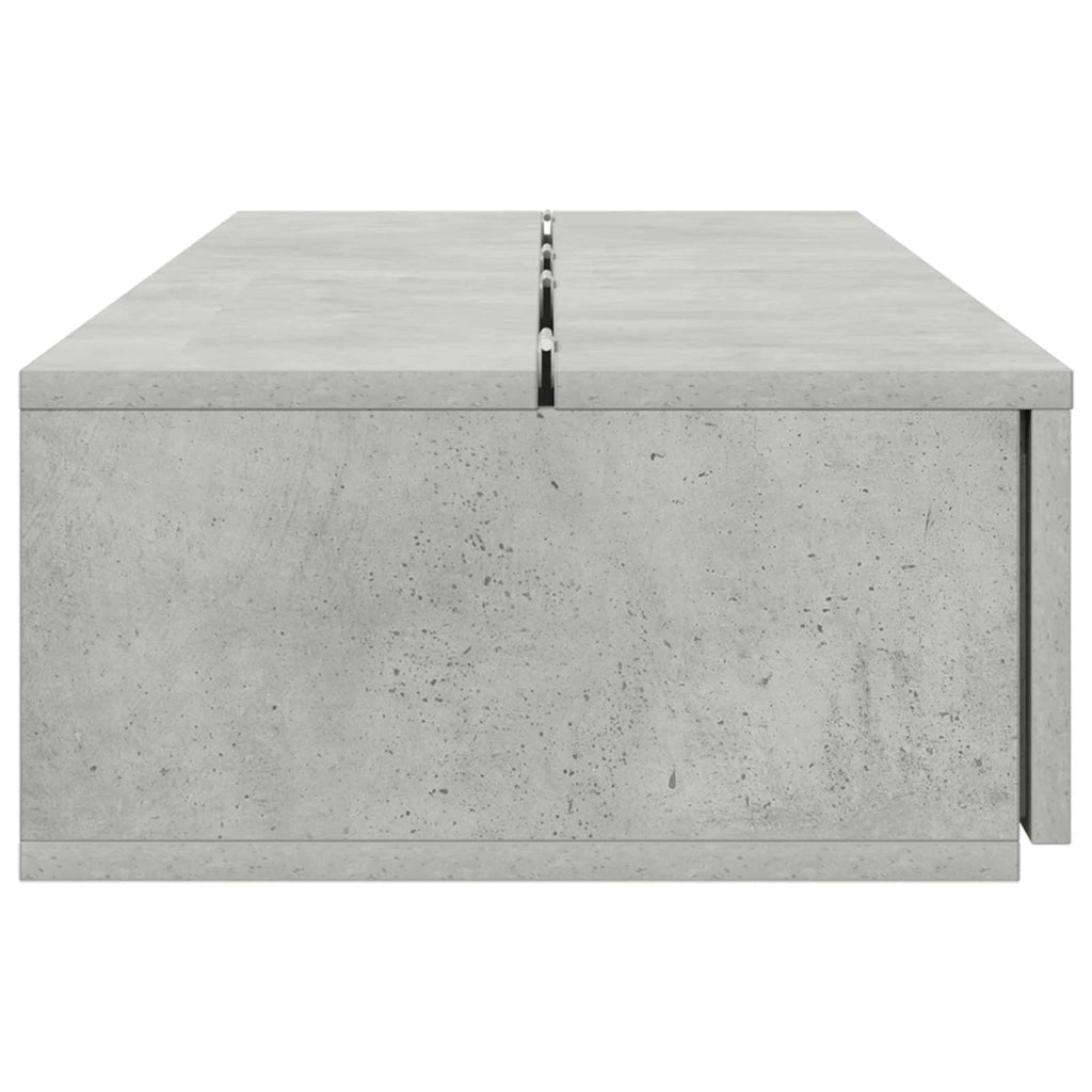 Scrivania studio Grigio Cemento 110 x 40 x 19,5 cm 8006687