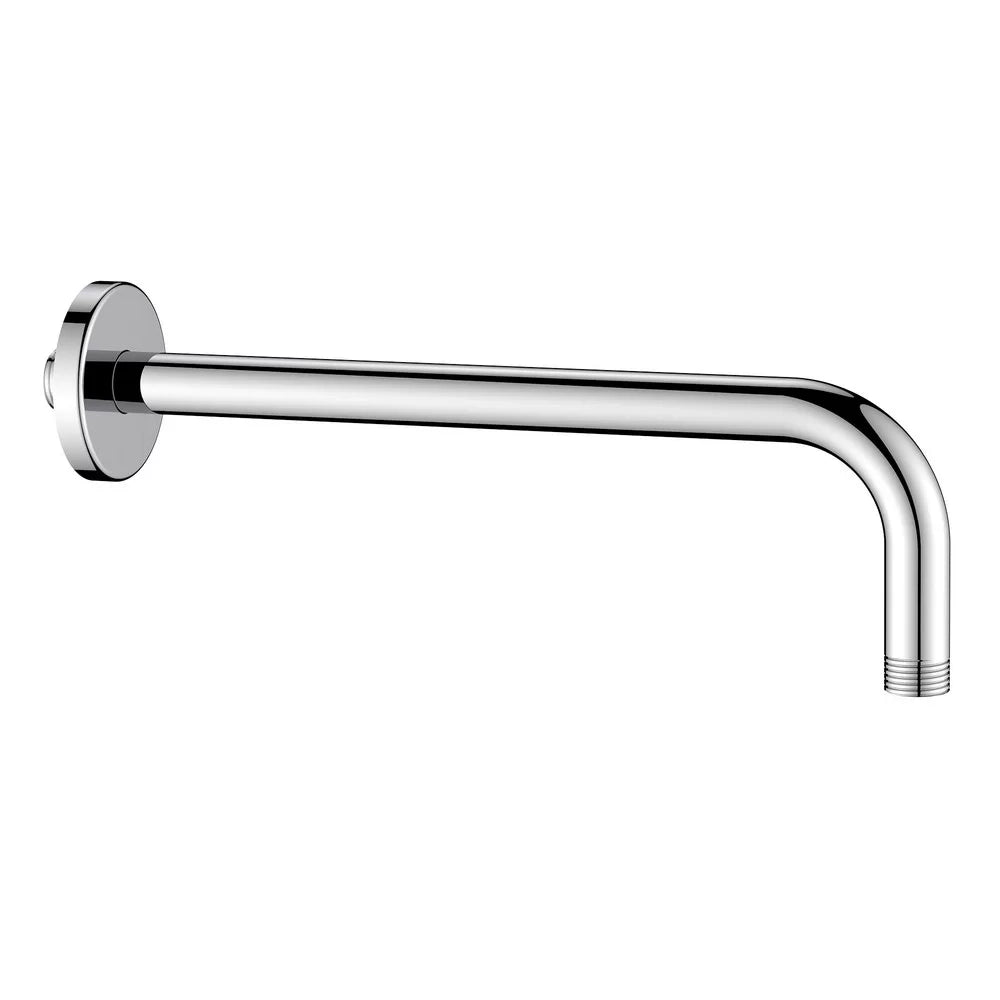 Braccio doccia a parete curvo 30 cm