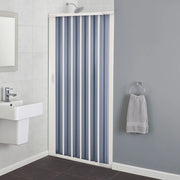 Porta doccia a soffietto in pvc con guide estensibili ed aperture reversibili *** misure 68-92 cm, confezione 1