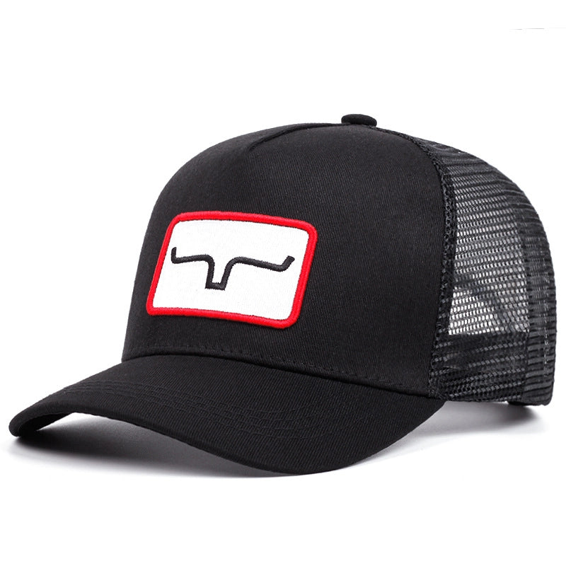 Cappellino da baseball OX HORN nero