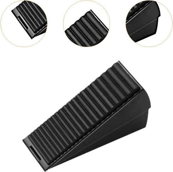 Deurstop in roestvrij staal con molle in gom con regolazione di altezza 

Modello: 304 
Materiali: roestvrij staal + gomma 
Compatibilità: per ogni porta robusta