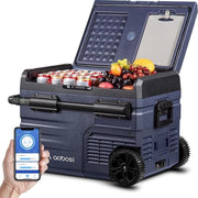 Dual Zone - Compressore 35 L Auto con App WiFi, USB, 12/24 V & 100-240 V, -20 °C - Per Auto, Camion, Camper, Campeggio