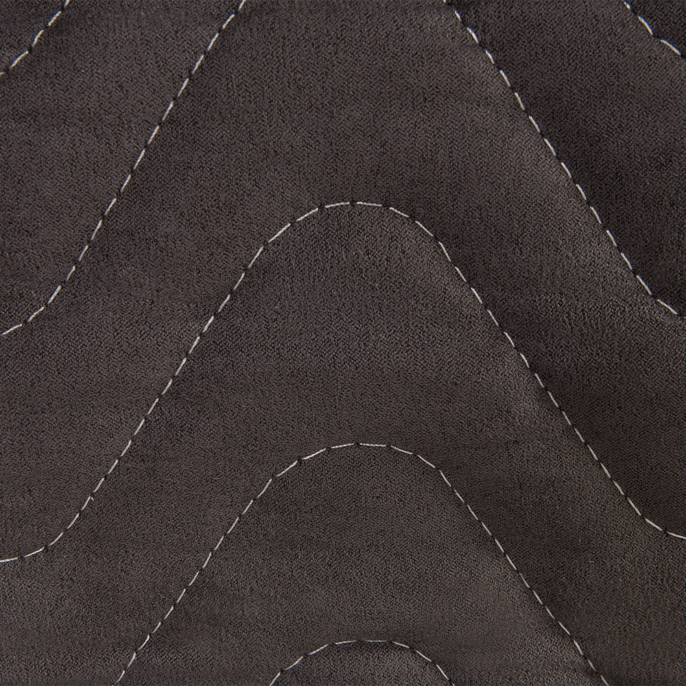 Materasso a molle insacchettate bianco con tessuto di bambù grigio matrimoniale 140 x 200 cm medio Firm 5 Zone