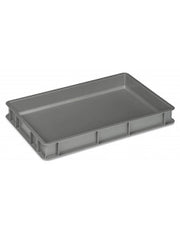 Cassa serie Europa 60x40 - H 7 cm - colore grigio - per uso industriale