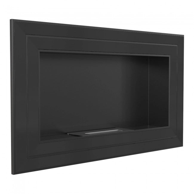 Biocamino Vanity Small Black - Vetro frontale