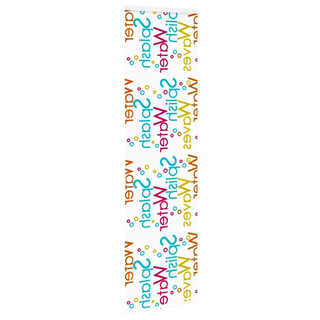 Tenda a Rullo per Doccia Cassonetto 60x240 cm Larghezza Tessuto 4015030