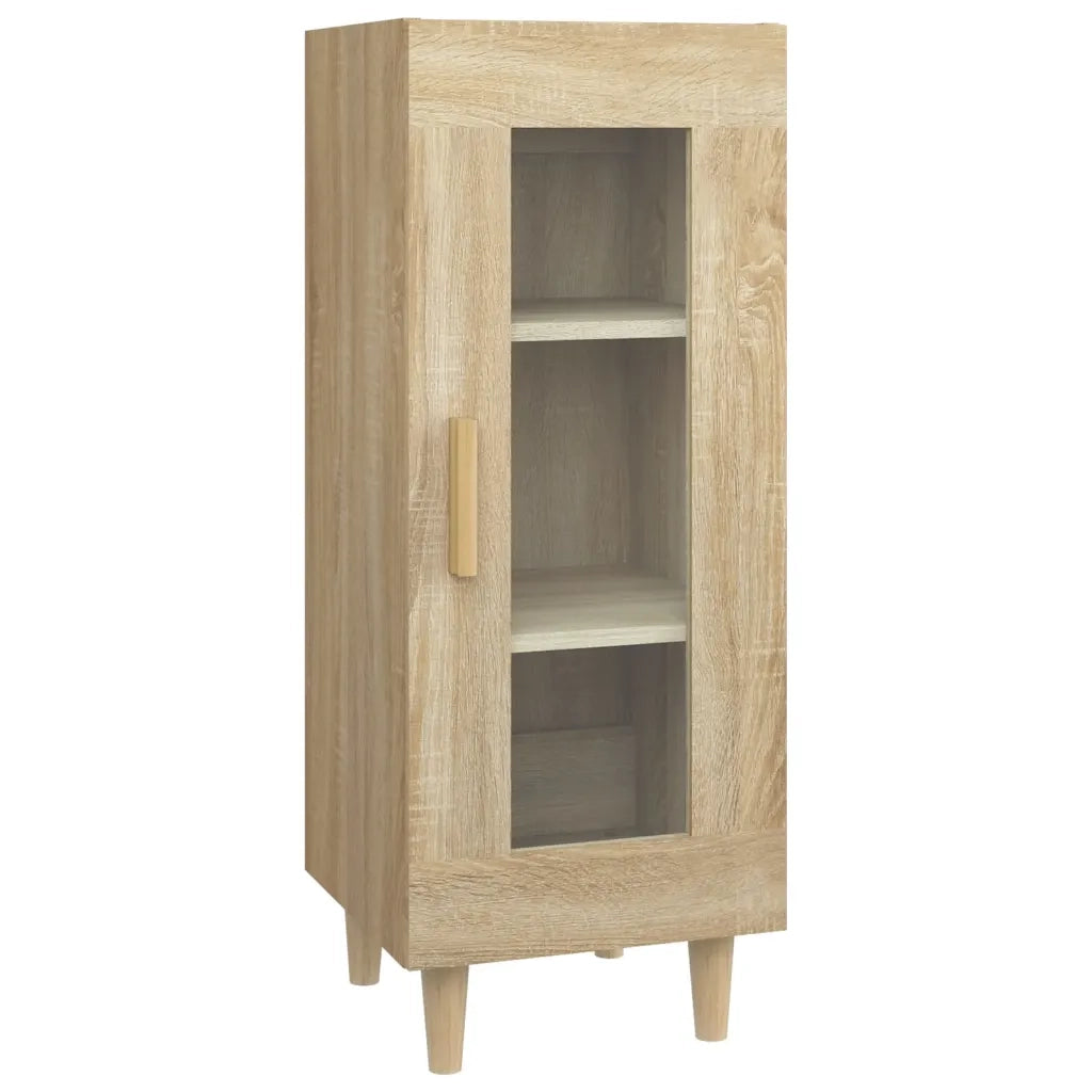 Credenza Rovere Sonoma 34,5x34x90 cm in Legno Multistrato cod mxl 19763