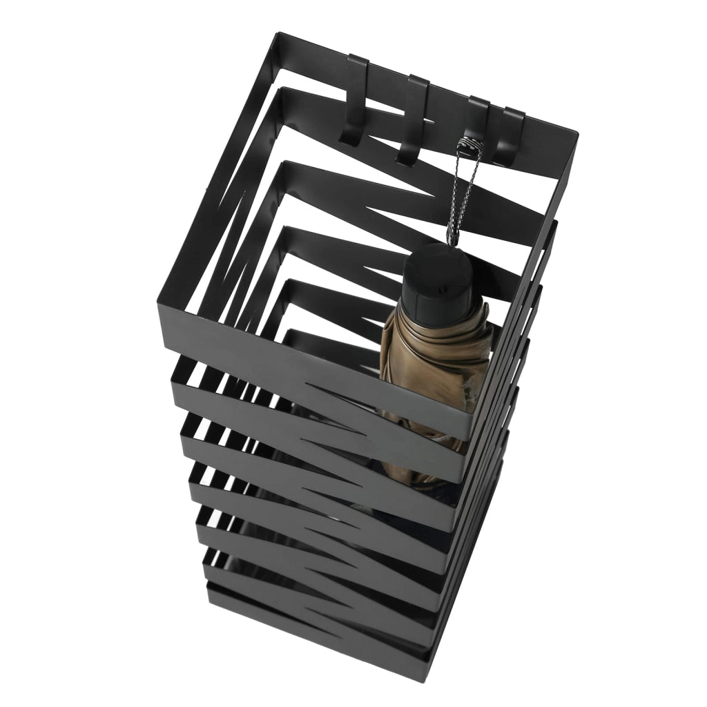 Portaombrelli VALORA - Nero, Metallo, Design Moderno, LUC16B