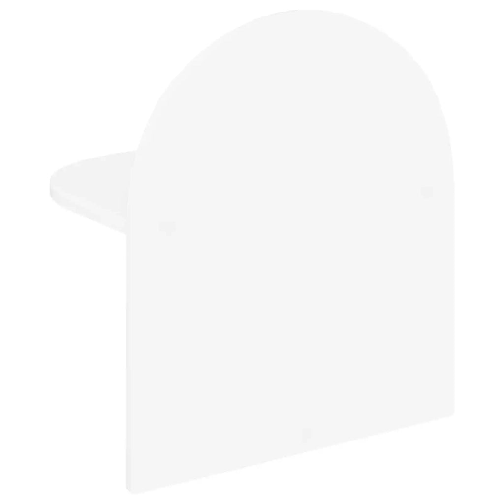Comodino 2 pcs Bianco Lucido 40 x 35,5 x 45,5 cm