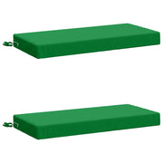Cuscini per Panchina a 2 Pezzi SOEST 2 pz 100% Poliestere Verde 949585