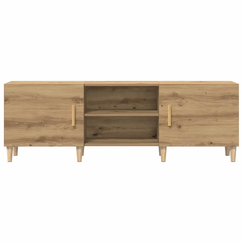 Mobile TV-Credenza per TV-Console TV rovere artigianale 150 x 30 x 50 cm Legno multistrato 571913