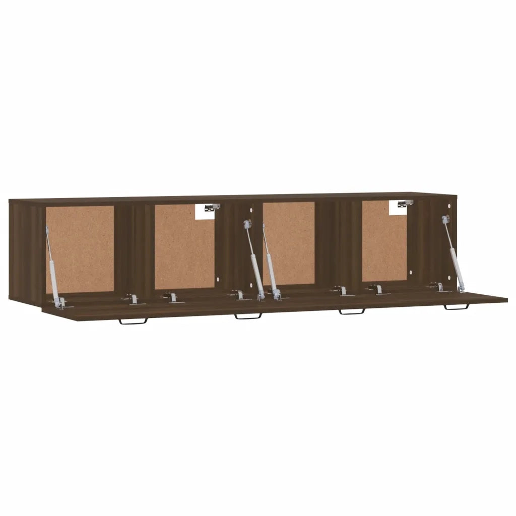 Mobili Parete 2 pz Rovere Marrone 60x36,5x35 cm in Multistrato 3115643