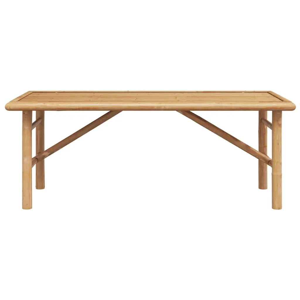 Tavolino da Salotto-Tavolino da soggiorno-Tavolo Marrone 110 x 50 x 43 cm Bamb¨´