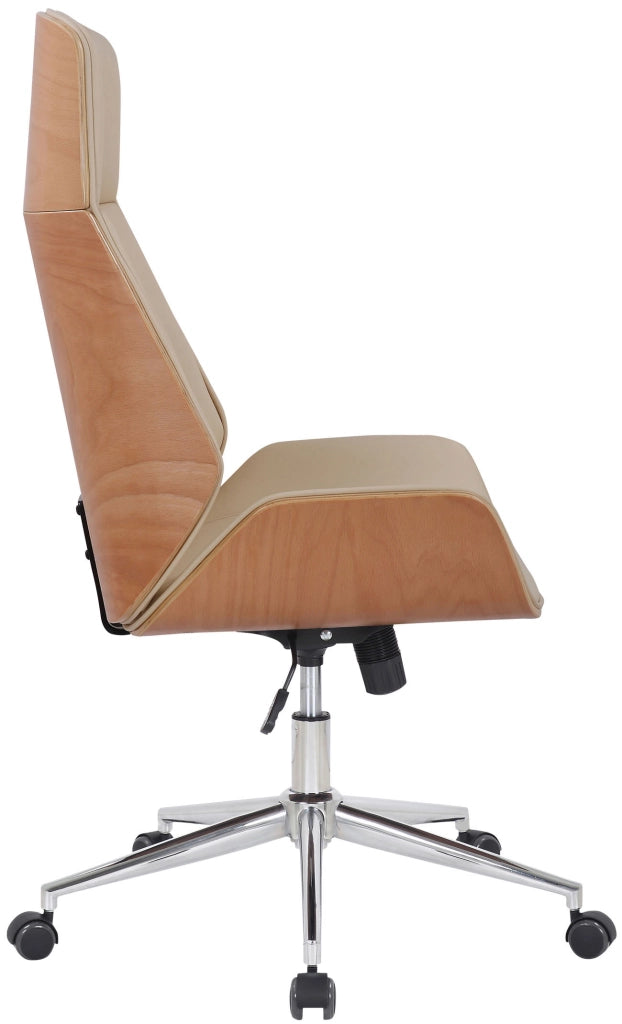 Sedia da ufficio Varel Natura/crema