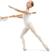 Sbarra Danza Classica da Parete, Barra per Balletto Singola, Idelae per Yoga, Stretching, Allenamento e Pose di Balletto, 120 x 15,5 x 31 cm