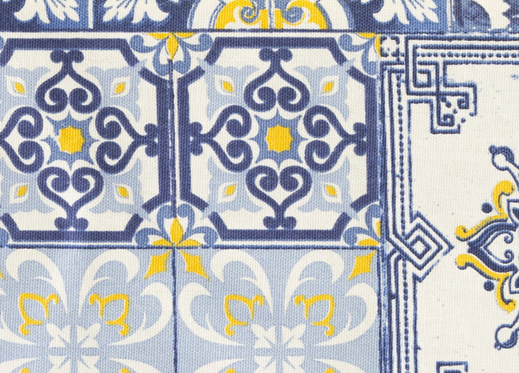 Tovaglia Per Salotto Cucina Tavolo In Cotone Made In Italy Varie Fantasie - 140x180 - Amalfi
