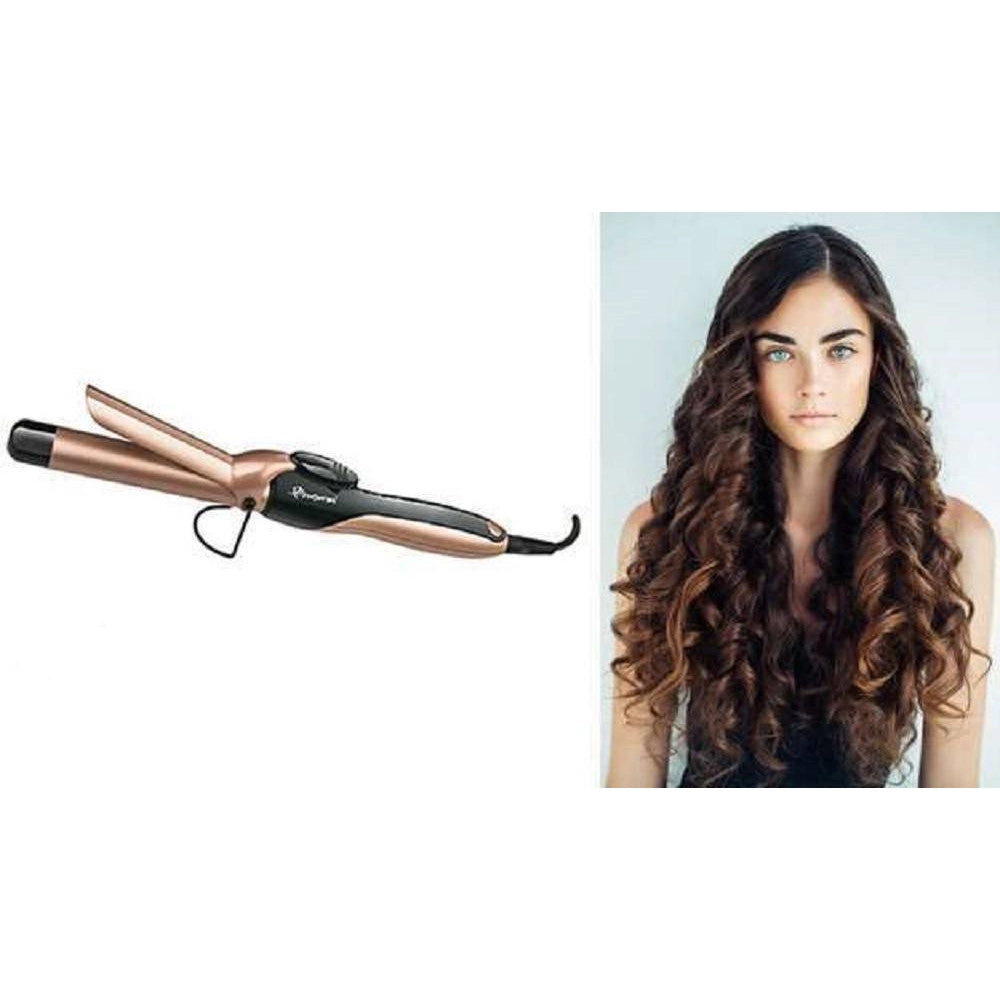 Trade Shop - Ferro Arricciacapelli Professionale Piastra Per Capelli Ricci In Ceramica Gm2996 -