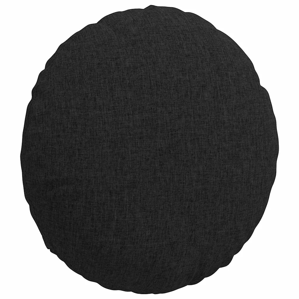 Cuscini per Seduta 2 pz | Cuscini per sedie Nero ?40 x 13 cm Tessuto