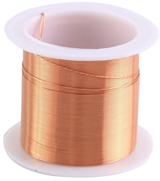 Cavo di rame a filo 0,4 mm - 15 metri - Resistente a elevate temperature - Utilizzato per la creazione di gioielli e per la decorazione