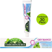 Multipack da 30 dentifrici antica erboristeria oxy bianco - confezione da 75 ml ciascuna