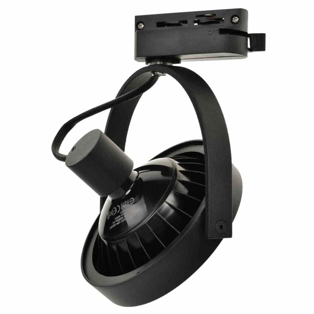 Faretto LED track per binario Milagro ML5702 nero opaco
