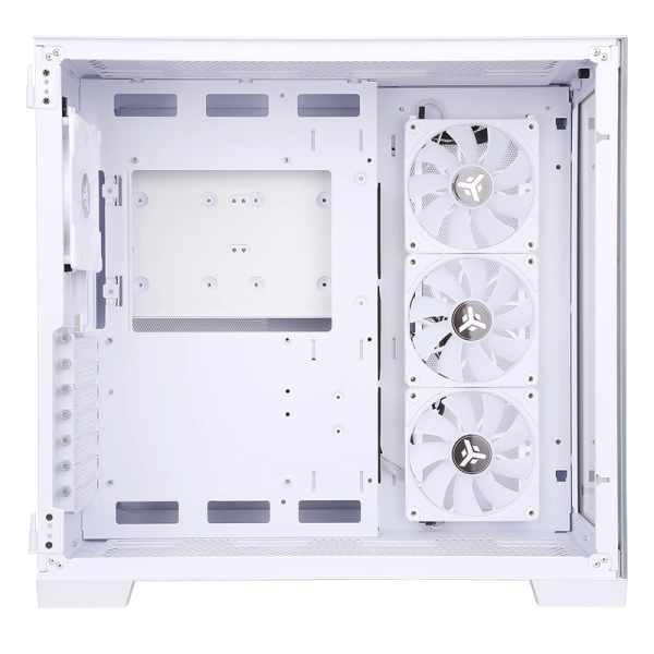 Case DARK CAVE - Gaming Tower- ATX- 4x12cm ARGB fan- 2xUSB3- Type-C- Side & Front Panel Temp Glass- White Edition
