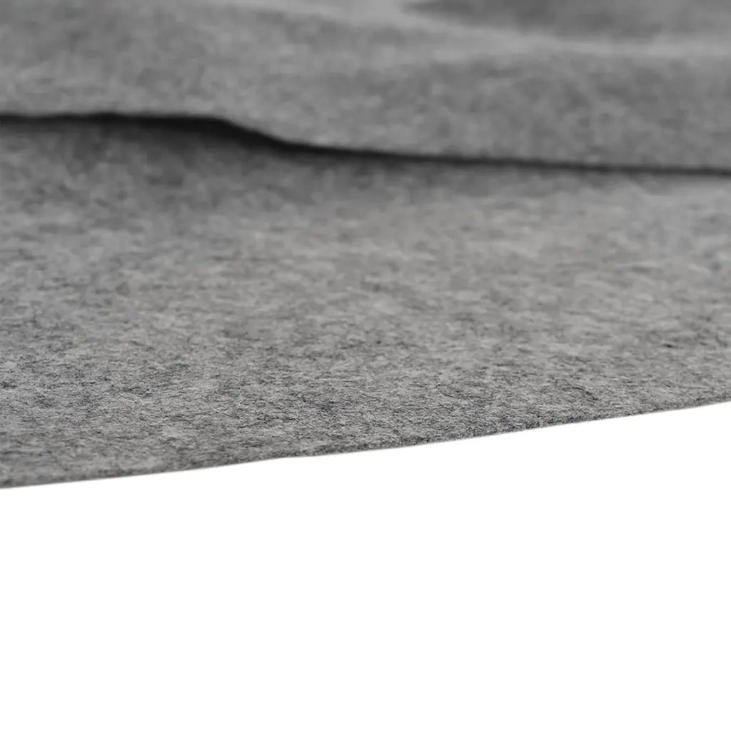 Telo Sotto Piscina Grigio Chiaro Ø306 cm Geotessile Poliestere 94216