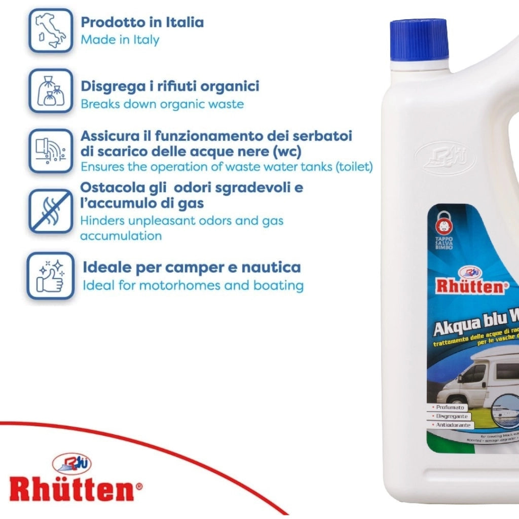 DISGREGANTE AKQUA BLU WC 2L CAMPER.
