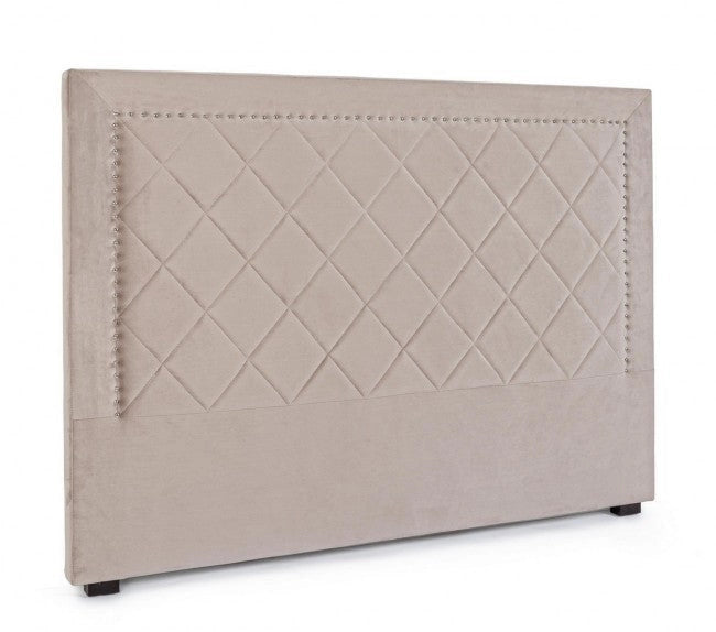 Testiera Letto Ahura Grigio Chiaro 160 in Legno