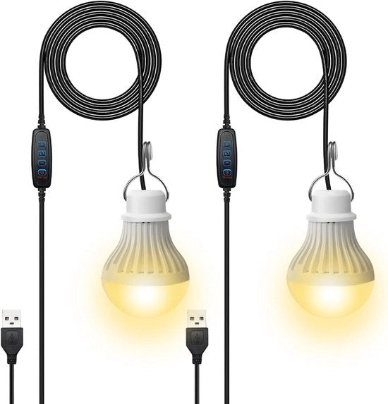 Lampada a LED 7 W lampada da tavolo regolabile 3 modalità di illuminazione 2700-5000 K (2 pezzi)