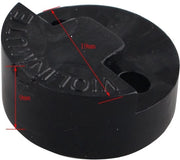 Set di mute per violino da 4 pezzi - Leggero e Sostenibile - Ottimo effetto d'assorbimento - Alta qualità del suono - Ideale per l'esercizio - Nero - Mute per violino