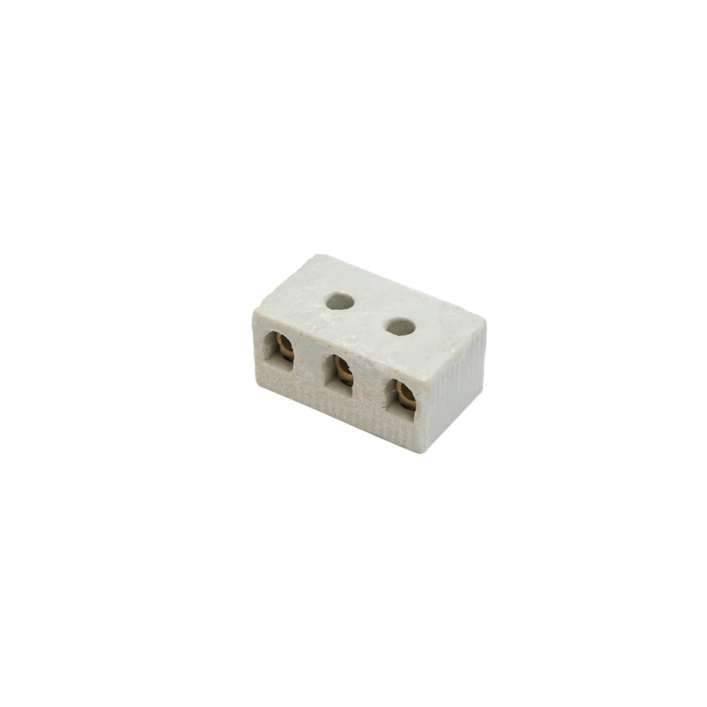 Morsettiera in ceramica 10A, 3 poli 0,5-6mm Leader