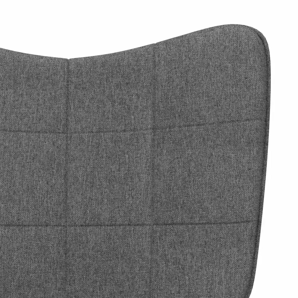 Divano Sedia-Poltrona Relax Grigio Scuro in Tessuto 414616