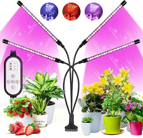 Luce per Piante / Luce di Crescita per Piante / [Classe di Efficenza A+++] - MANTENIMENTO SALUTE DEI PIANTINI / Luce LED Indoor Efficace