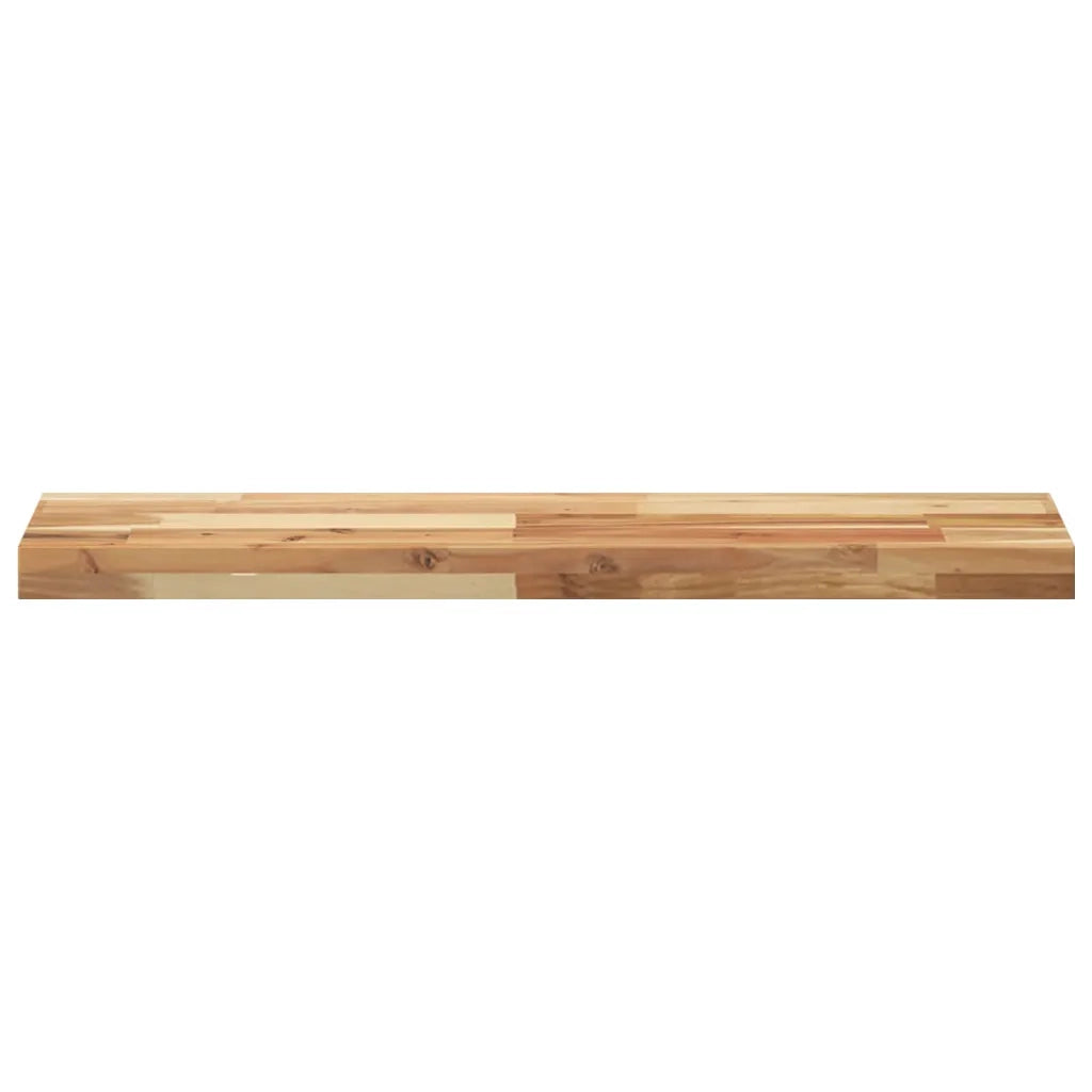 Piano per Tavolo 80x20x4cm Rettangolare Legno Massello Acacia 4008834