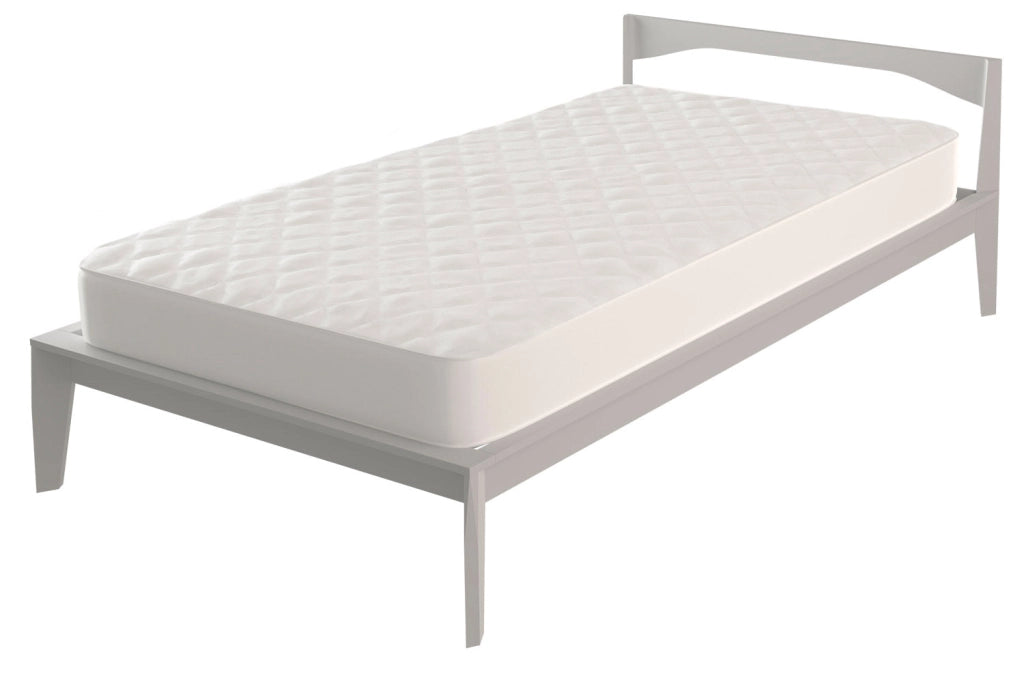 Coprimaterasso Impermeabile Matrimoniale in Poliestere 120 gr/mq Safe  Bianco