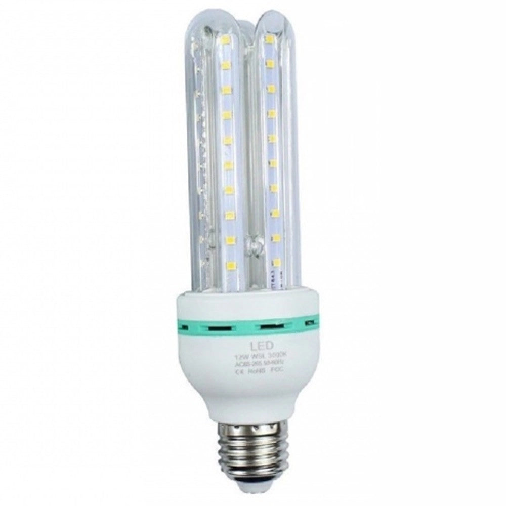 Trade Shop - Lampadina Led E27 24w 4u 2280lm Tubolare Tubo Lineare Luce Calda Fredda Naturale - -bianco Naturale      -