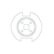 OGIVA PER RULLO Ø 60 MM VDS TECH/V5005/C AUTOMAZIONE AUTOMATISMI ORIGINALE NUOVO