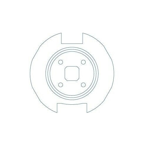OGIVA PER RULLO Ø 60 MM VDS TECH/V5005/C AUTOMAZIONE AUTOMATISMI ORIGINALE NUOVO