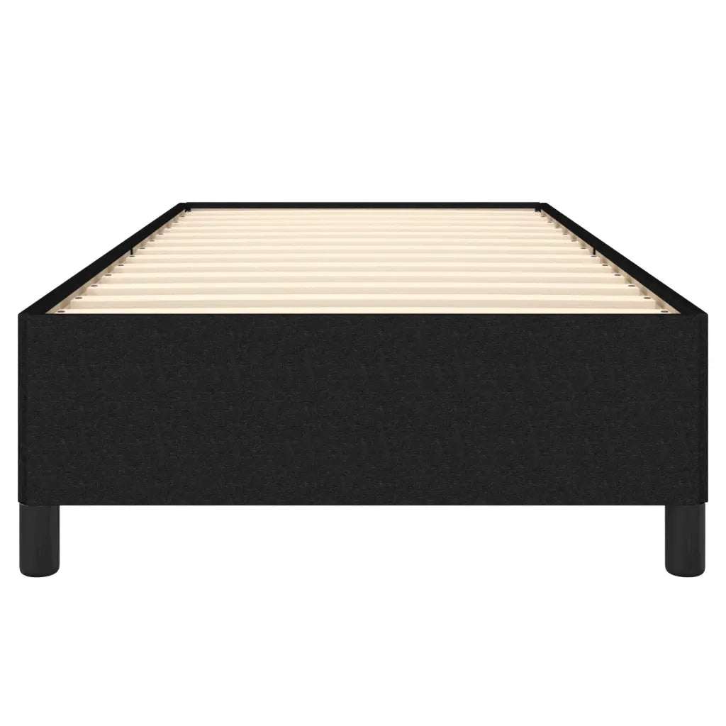 Giroletto senza Materasso Nero 90x190 cm in Tessuto 347028