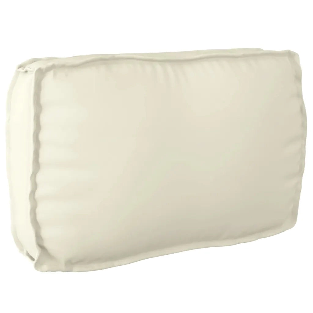 Cuscino Crema 70 x 40 x 12 cm Tessuto Oxford 42001520